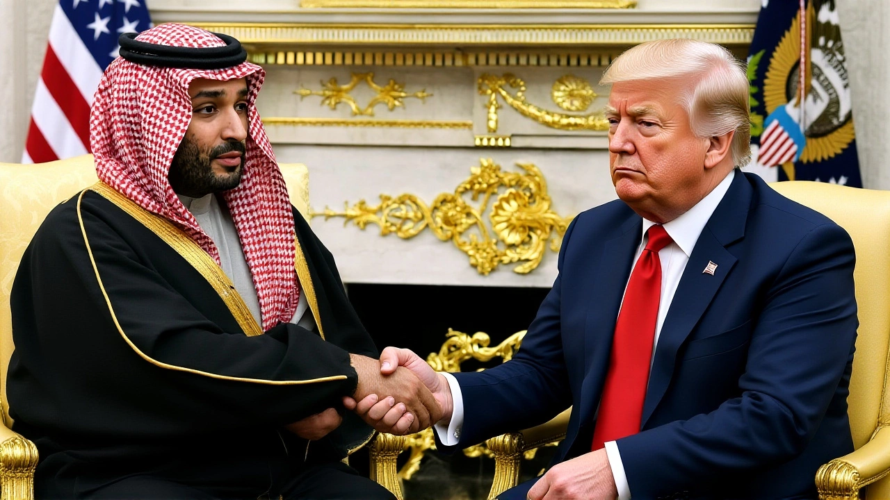 Trump Defends Saudi Crown Prince Over Khashoggi Murder Amid Epstein Files Deadline